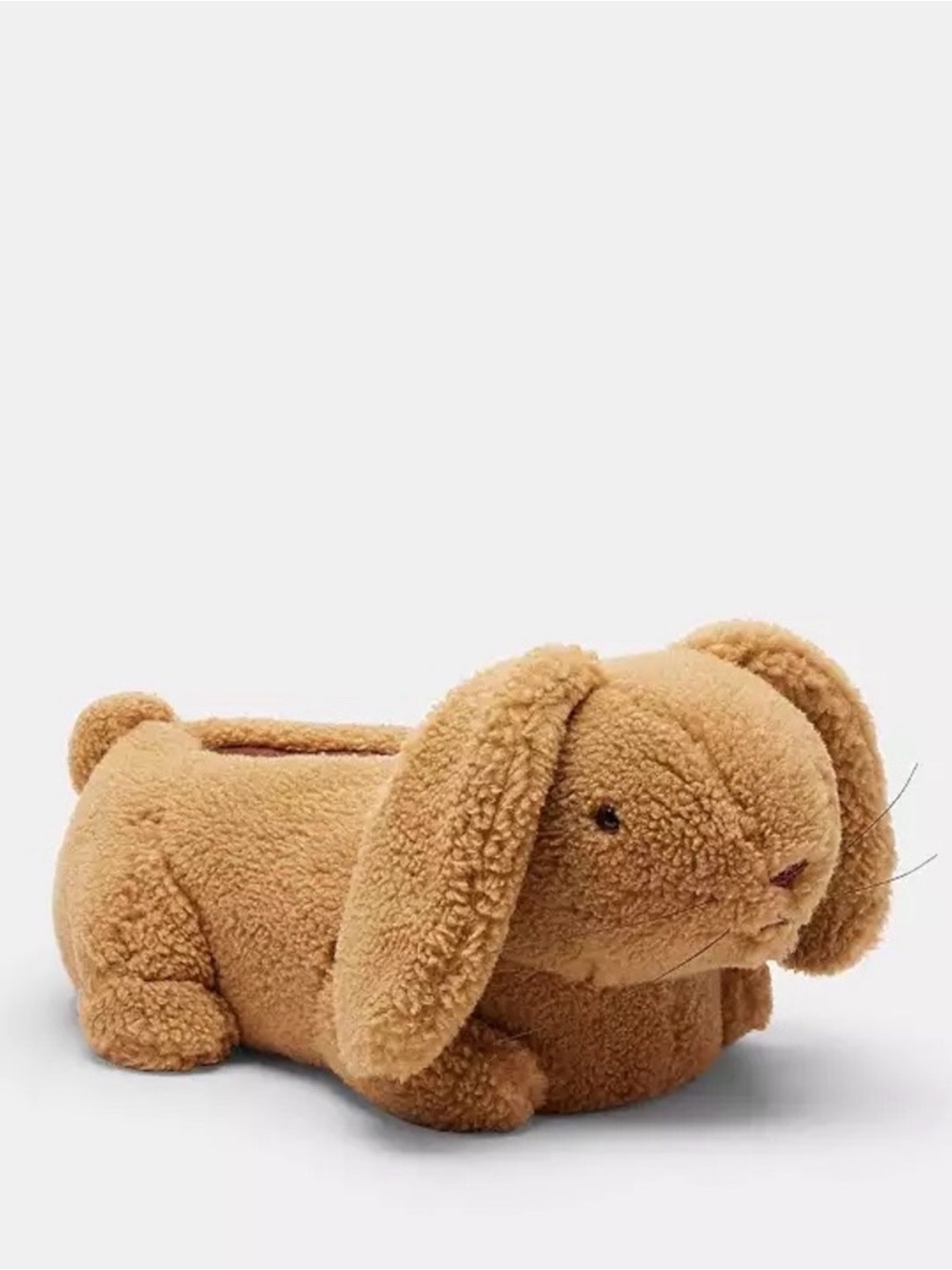 Coach Caramel Plush Bunny Slippers